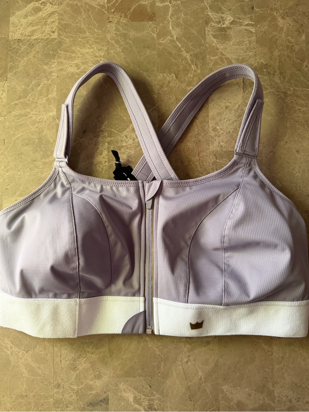 SHEFIT Ultimate Sports Bra adjustable sz 3 NWT new lavender